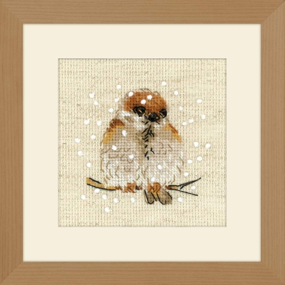 click here to view larger image of Sparrow (counted cross stitch kit)