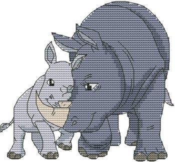 click here to view larger image of Momma N Me Rhino (chart)