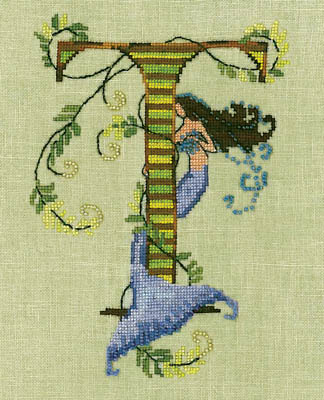 click here to view larger image of Letters From Mermaids - T (chart)