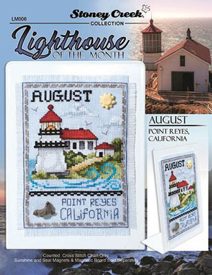 click here to view larger image of Lighthouse Of The Month - August (chart)