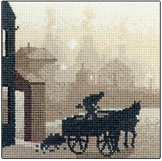 click here to view larger image of Coalman, The (Kit) (counted cross stitch kit)