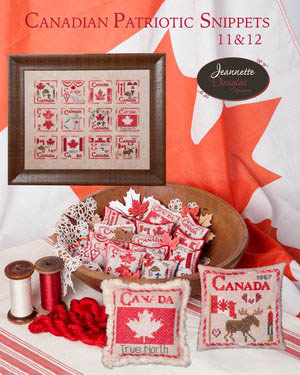 click here to view larger image of Canadian Patriotic Snippets 11-12 (chart)