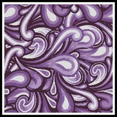 click here to view larger image of Purple Swirl Cushion  (Joeiera - Fotolia) (chart)