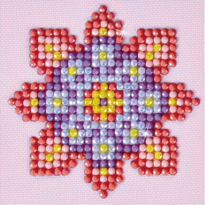 click here to view larger image of Flower Mandala 2 (Diamond Embroidery)