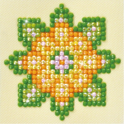 click here to view larger image of Flower Mandala 1 (Diamond Embroidery)
