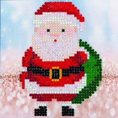 click here to view larger image of Santa Claus Sack (Diamond Embroidery)
