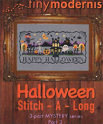click here to view larger image of Halloween Stitch A  Long - Part 3 (chart)