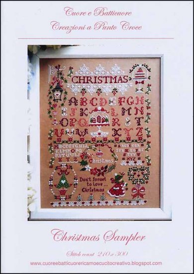 click here to view larger image of Christmas Sampler (chart)