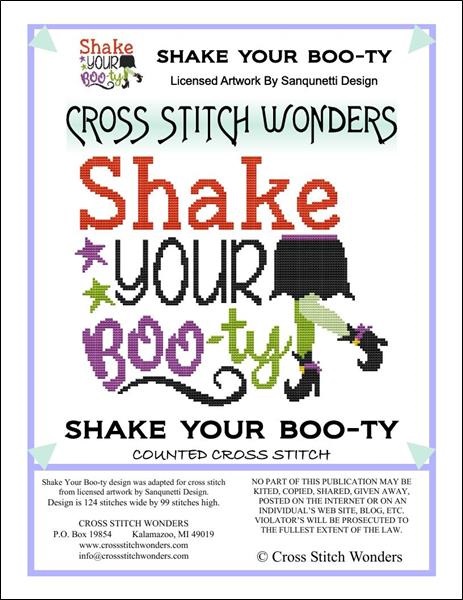 click here to view larger image of Shake Your Boo-ty (chart)