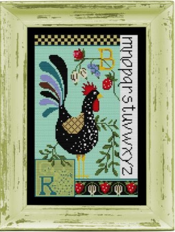 click here to view larger image of Rooster Sampler - Kit (counted cross stitch kit)
