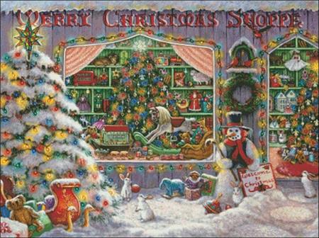 click here to view larger image of Merry Christmas Shoppe (chart)