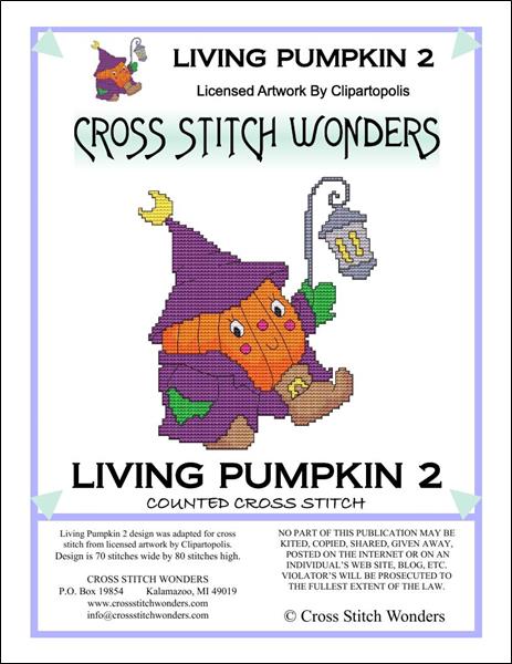 click here to view larger image of Living Pumpkin 2 (chart)