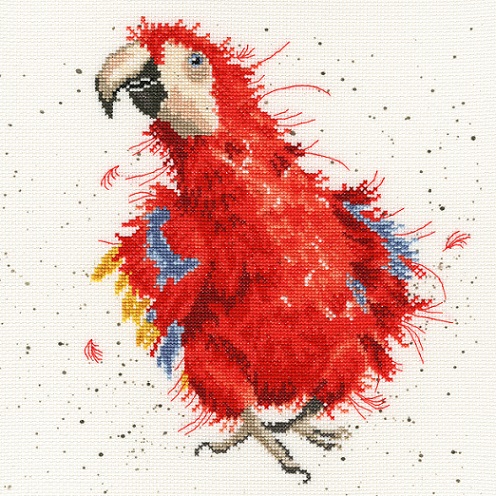 click here to view larger image of Parrot On Parade (counted cross stitch kit)