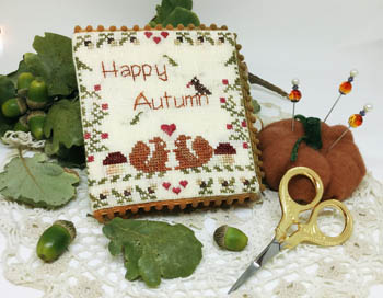 click here to view larger image of Happy Autumn Sewing Book (chart)