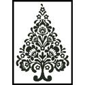click here to view larger image of Polish Folk Art Christmas Tree Silhouette (chart)