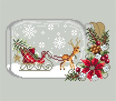click here to view larger image of Sleigh Snow Globe (chart)