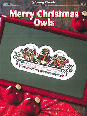click here to view larger image of Merry Christmas Owls (chart)