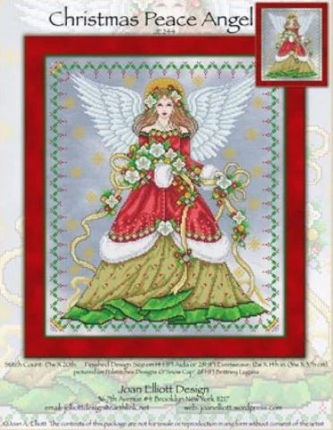 click here to view larger image of Christmas Peace Angel (chart)