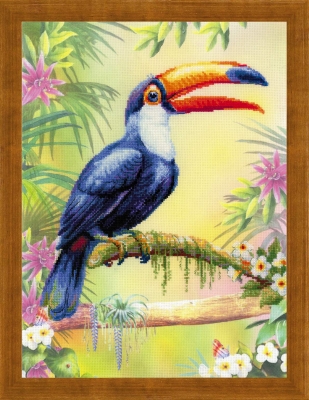 click here to view larger image of Toucan (counted cross stitch kit)