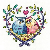 click here to view larger image of Love Owls - Birds of a Feather by Karen Carter (chart)