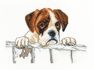 click here to view larger image of Bailey - Villager Jim (Evenweave) (counted cross stitch kit)