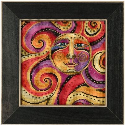 click here to view larger image of Celestial Sun (counted cross stitch kit)