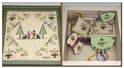 click here to view larger image of Our Springtime Sewing Box (chart)