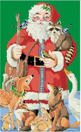 click here to view larger image of Classic Santa (chart)
