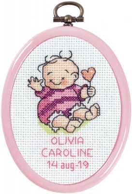 click here to view larger image of Olivia 1 (counted cross stitch kit)