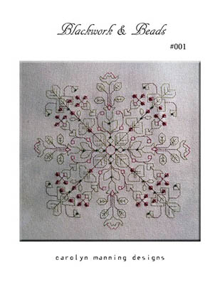 click here to view larger image of Blackwork and Beads 001 (chart)