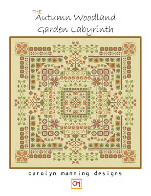 click here to view larger image of Autumn Woodland Garden Labyrinth, The (chart)