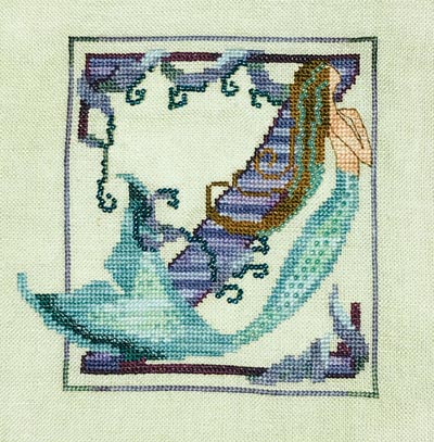 click here to view larger image of Letters From Mermaids - Z (chart)