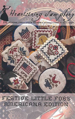 click here to view larger image of Festive Little Fobs 5 - Americana Edition (chart)