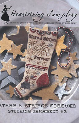 click here to view larger image of Stars and Stripes Forever Stocking Ornament 3 (chart)