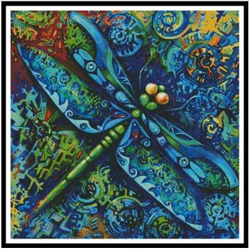 Dragongfly Painting (Laura Zollar)