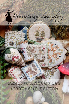 click here to view larger image of Festive Little Fobs 7 - Woodland Edition (chart)