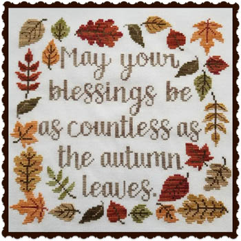 click here to view larger image of Autumn Blessing (chart)