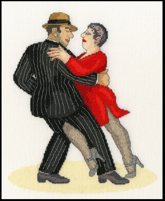 click here to view larger image of It Takes Two To Tango - Beryl Cook (chart)