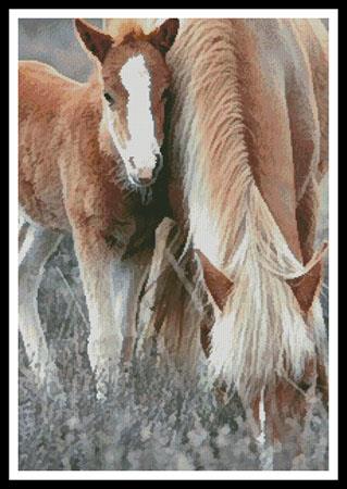 click here to view larger image of Pony and Foal (chart)