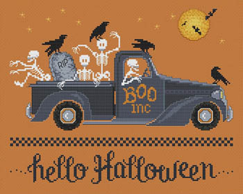 click here to view larger image of Hello Halloween (chart)