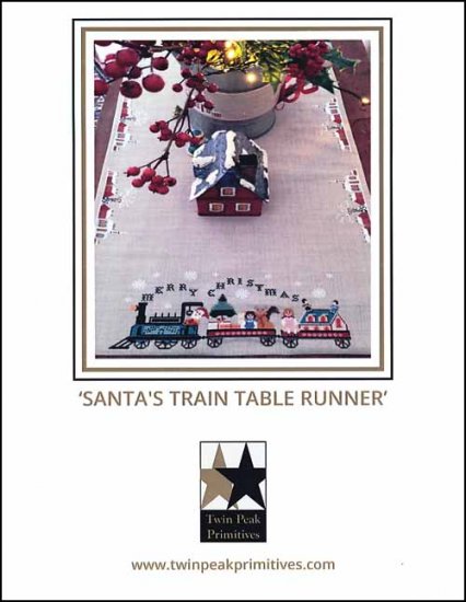 click here to view larger image of Santa's Train Table Runner (chart)