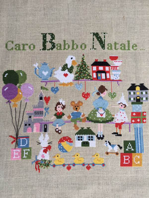 click here to view larger image of Caro Babbo Natale (chart)