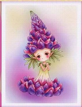 click here to view larger image of Lupine Sprite (chart)