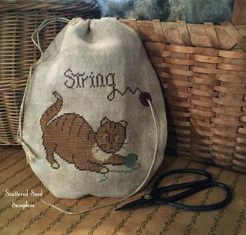 click here to view larger image of Miss Kitty's String Bag (chart)