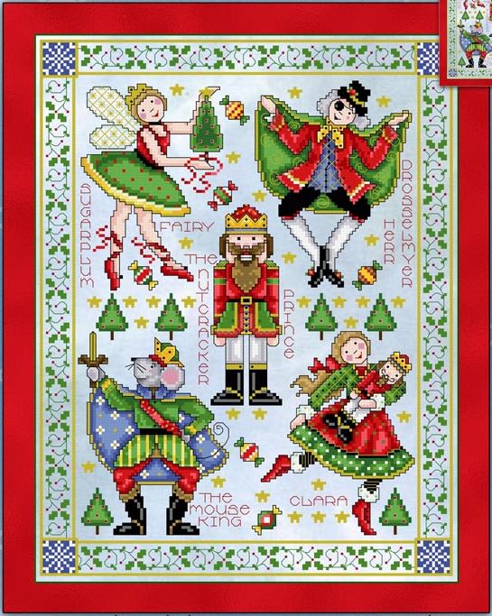 click here to view larger image of Nutcracker Sampler (chart)
