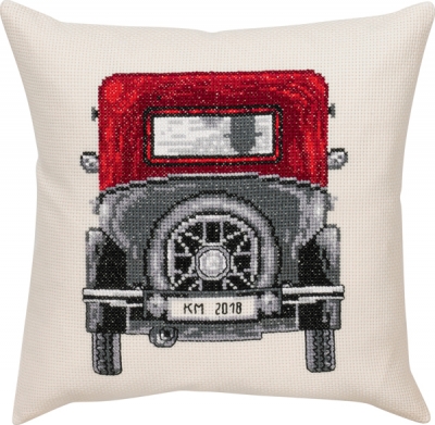 click here to view larger image of Ford Model T - Cushion (counted cross stitch kit)