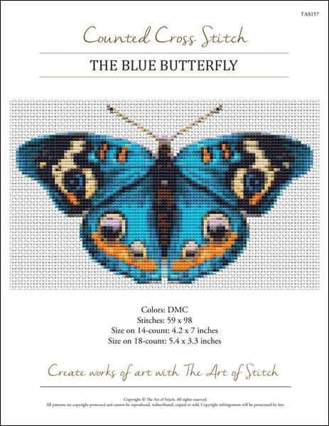 click here to view larger image of Blue Butterfly, The (chart)