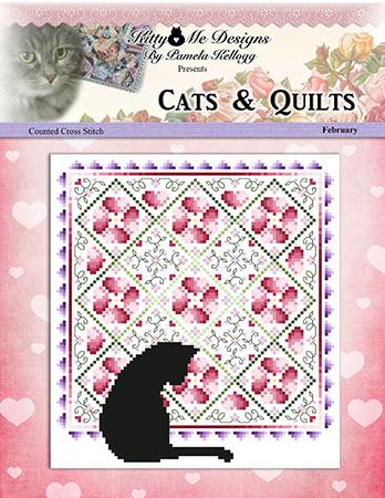 click here to view larger image of Cats And Quilts February (chart)