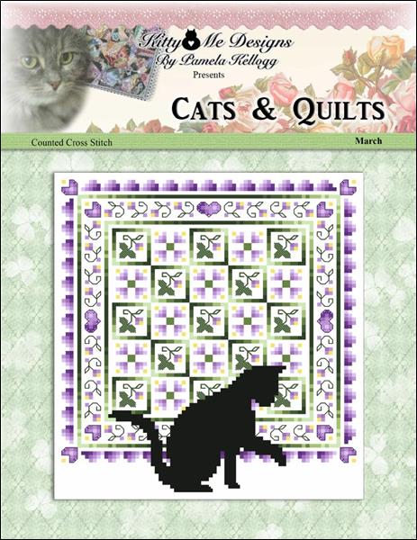 click here to view larger image of Cats And Quilts March (chart)