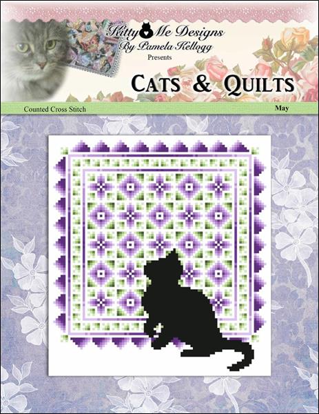 click here to view larger image of Cats And Quilts May (chart)